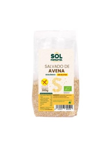 SALVADO DE AVENA 300gr. BIO SG SOLNATURAL