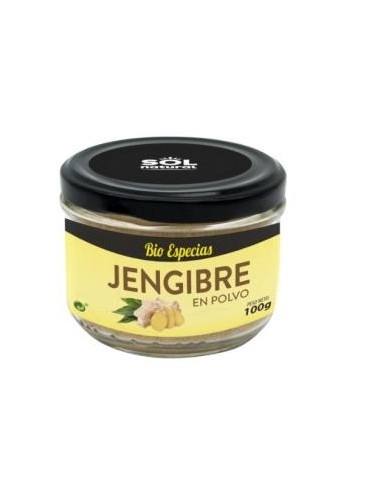 JENGIBRE en polvo 100gr. BIO SOLNATURAL