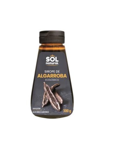 SIROPE DE ALGARROBA 300gr. BIO SOLNATURAL