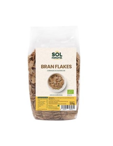 BRAN FLAKES copos de trigo 225gr. BIO SOLNATURAL