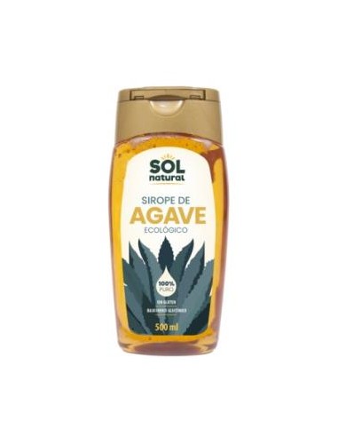 SIROPE DE AGAVE con dosificador 500ml. SOLNATURAL