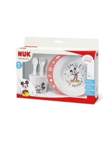 SET VAJILLA MICKEY. NUK