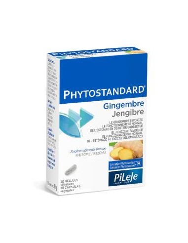 PHYTOSTANDARD jengibre 20cap. PILEJE