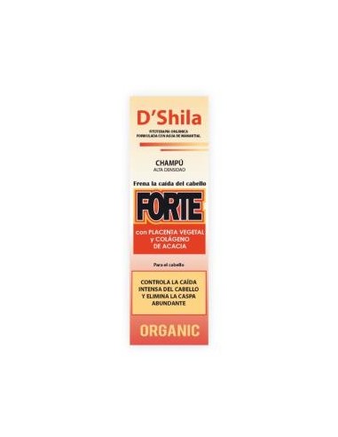 CHAMPU FORTE con placenta vegetal y colageno 125ml DSHILA