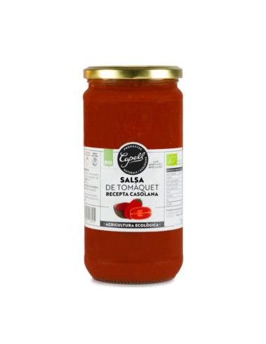 SALSA DE TOMATE casera 700gr. ECO CAPELL