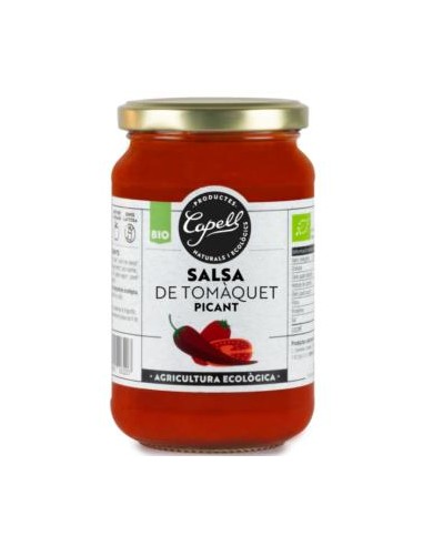 SALSA DE TOMATE picante 6udsx350gr. ECO CAPELL