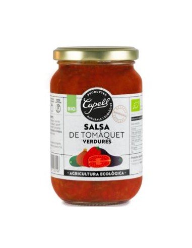 SALSA DE TOMATE hortalizas samfaina 6udsx350g ECO CAPELL