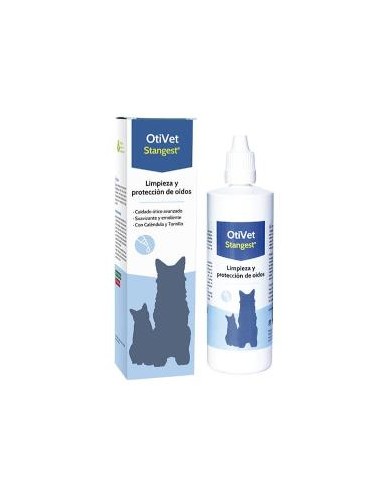 OTIVET limpiador otico perros y gatos 125ml. STANGEST VET