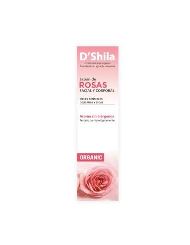 JABON DE ROSAS facial y corporal 250ml. DSHILA