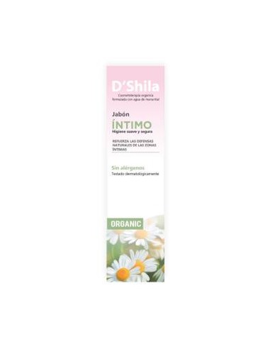 JABON INTIMO higiene suave y segura 250ml. DSHILA