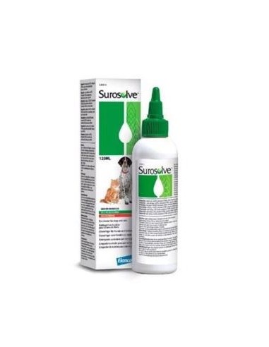 SUROSOLVE limpiador otico liquido 125ml. ELANCO VET