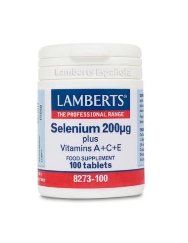 SELENIO + VITAMINAS A, C y E 100comp. LAMBERTS