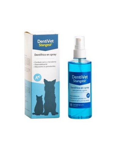 DENTIVET proteccion total perros y gatos spray 125 STANGEST VET