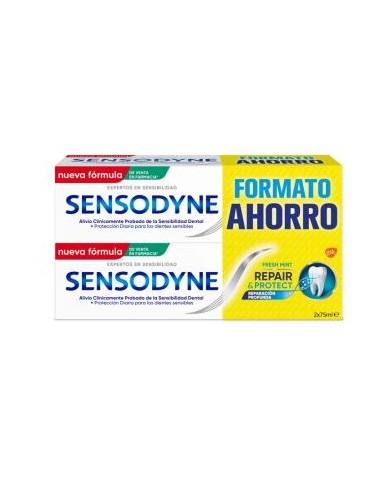 SENSODYNE DUPLO REPAIR & PROTECT 2ªud al 40% 2x75m