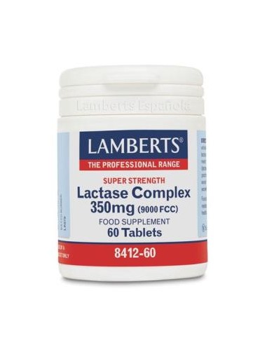 COMPLEJO LACTASA 350mg. 60comp. LAMBERTS