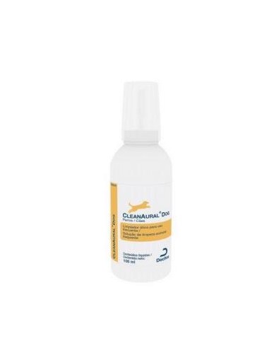 CLEANAURAL limpieza de oidos perros 100ml. DECHRA VET