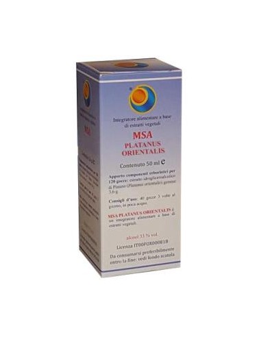 MSA PLATANUS ORIENTALIS yemas 50ml. HERBOPLANET