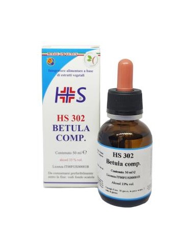 HS 302 BETULA COMP. gotas 50ml. HERBOPLANET