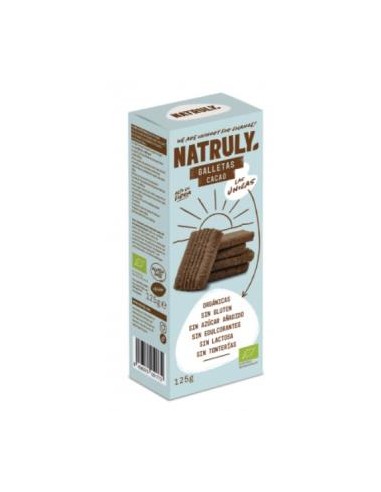 GALLETAS DE CACAO 125gr. BIO NATRULY