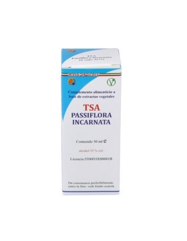 TSA PASSIFLORA INCARNATA hojas 50ml. HERBOPLANET