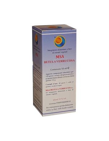 MSA BETULA VERRUCOSA yemas 50ml. HERBOPLANET