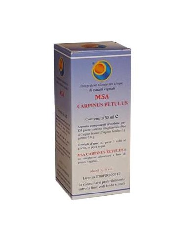 MSA CARPINUS BETULUS yemas 50ml. HERBOPLANET