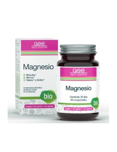 MAGNESIO 60comp. BIO VEGAN GSE