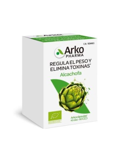 ALCACHOFA 80arkocapsulas. BIO ARKOPHARMA