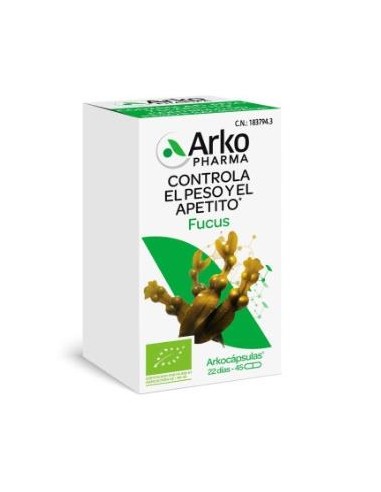 FUCUS 45arkocapsulas. BIO ARKOPHARMA