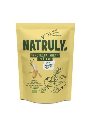 PROTEINA WHEY PLATANO 350gr. BIO SG NATRULY