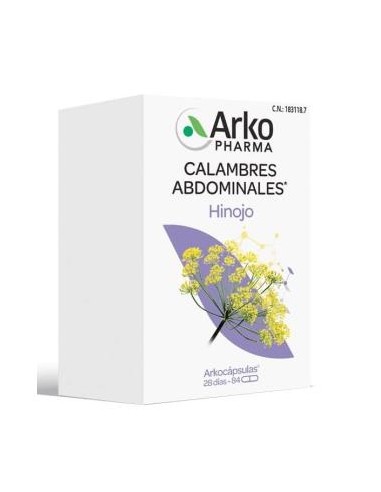 HINOJO 84arkocapsulas. BIO ARKOPHARMA