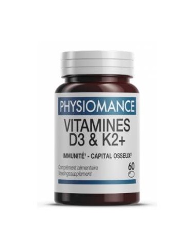 PHYSIOMANCE VITAMINA D3+K2 60cap.