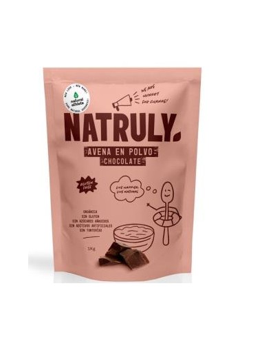 AVENA SABOR CHOCOLATE en polvo 1kg. BIO SG NATRULY