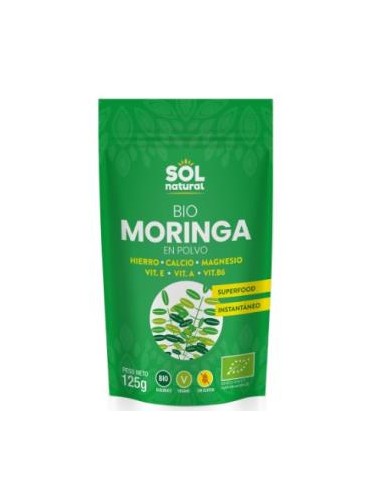 MORINGA en polvo 125g. BIO SOLNATURAL