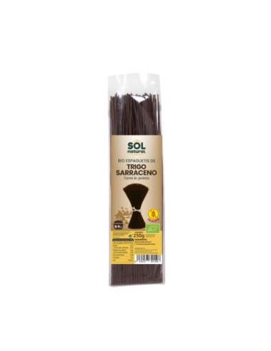 ESPAGUETI DE TRIGO SARRACENO 250gr. BIO SG SOLNATURAL