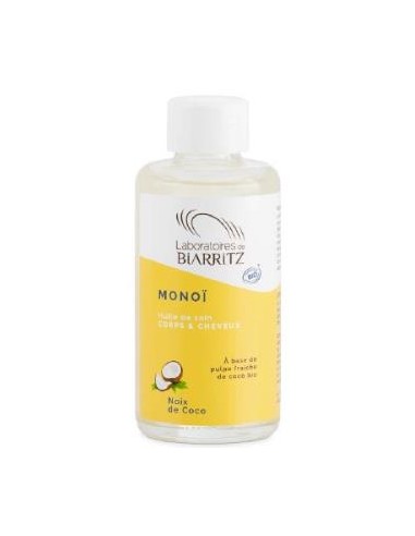 ACEITE DE MONOI flor de coco 100ml. ALGA MARIS - LAB. BIARRITZ