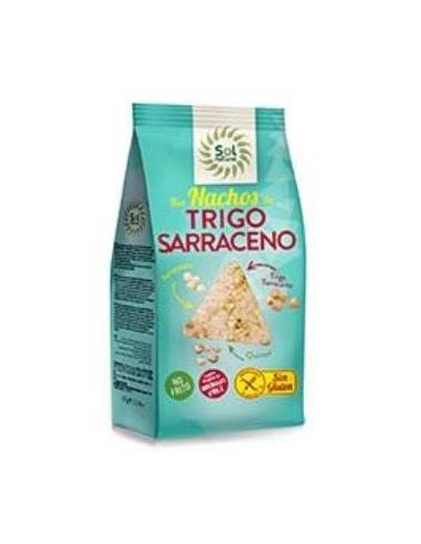 NACHOS DE TRIGO SARRA AMARAN QUINOA no fritos 80g SOLNATURAL