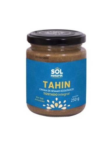 TAHIN tostado 250gr. BIO SOLNATURAL