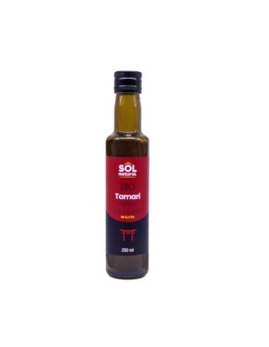 SALSA DE SOJA TAMARI 250ml. BIO SOLNATURAL