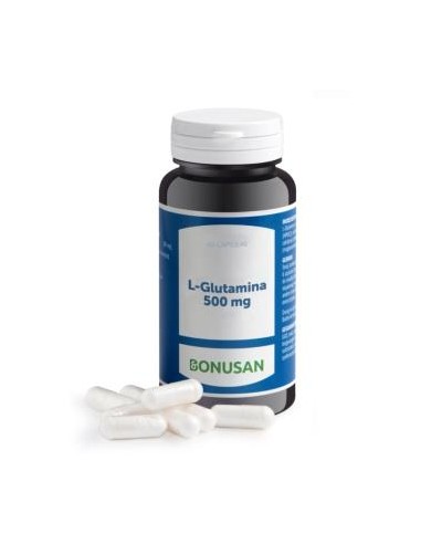 L-GLUTAMINA 500mg. 60vcap. BONUSAN