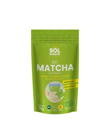 MATCHA en polvo 70gr. BIO SOLNATURAL