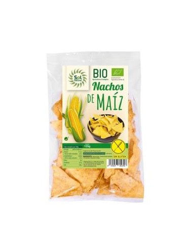 NACHOS DE MAIZ natural 125gr. BIO SG SOLNATURAL