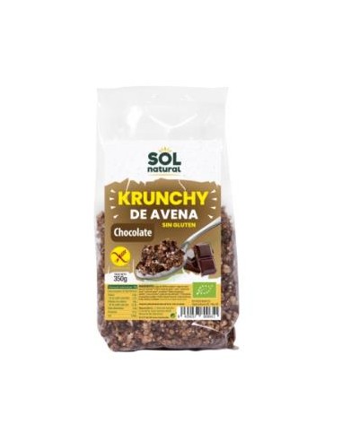 KRUNCHY DE AVENA con chocolate 350gr. BIO SG SOLNATURAL