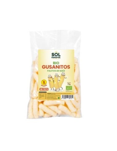 GUSANITOS DE MAIZ gigantes 70gr. BIO SOLNATURAL