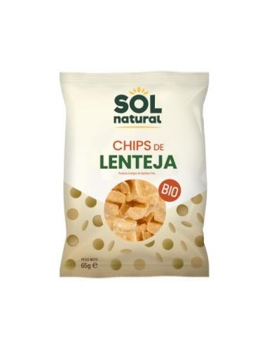 CHIPS DE LENTEJA 65gr. BIO SOLNATURAL