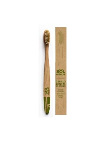 CEPILLO DE BAMBU adulto 12uds. SOLNATURAL