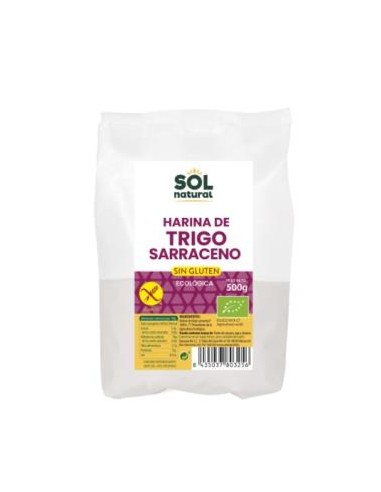 HARINA DE TRIGO SARRACENO 500gr. BIO SG SOLNATURAL