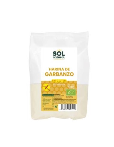 HARINA DE GARBANZOS 500gr. BIO SG SOLNATURAL