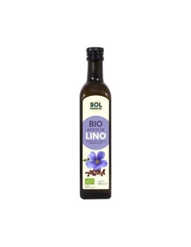 ACEITE DE LINO 500ml. BIO SOLNATURAL