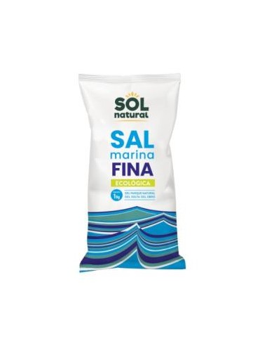 SAL MARINA fina 1kg. ECO DELTA DEL EBRO SOLNATURAL